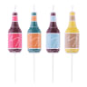 PME Themed Candles, Set of 4 - Beer Bottles 