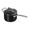 Le Creuset Essential Ceramic Non-Stick Saucepan with Glass Lid - 18cm 