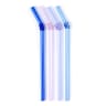 Nicolson Russell Vintage Glass Straws, Set of 4 - Sunset Sky