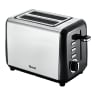 Swan Townhouse Stainless Steel 2-Slice Toaster, 925W - Black