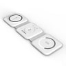 Choetech Magsafe Compatible 3-in-1 Wireless Charging Pad, 15W - White