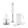 Smeg Retro 4-Piece Hand Blender, 700W - Ice White