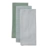 Salisbury & Co Hampstead Tea Towels, Set of 3 - Sage