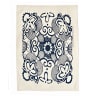 Halo Dish Covers Paradise Cotton Tea Towel - Blue Denim