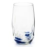 Ngwenya Glass Flecked Organic Highball Tumblers, Set of 4 - Blue