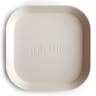 Mushie Square Dinner Plate - Ivory