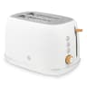 Swan Fjord Electronic 2-Slice Toaster, 800W - White