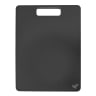 MicroGarden Black Wood Fibre Chopping Board - 37cm 