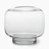 Thread Office Clear Belly Vase - Small 