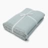 Yuppiechef Stonewashed Cotton Light Grey Tablecloth - 10-12 Seater 