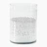 Thread Office Silver Two-Tone Cut Glass Pillar Candle Holder - Large 
