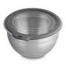 Le Creuset Stainless Steel Mixing Bowl with Glass Lid - 23cm 