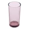 Olivia Princess Lead-Free Crystal Highball Glasses, Set of 4 - Light Purple