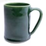 Mervyn Gers Glazed Stoneware Wide Mug, 350ml - Fig Green