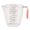Fusion Twist Measuring Jug, 1L - Coral