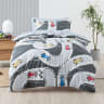 Linen House Squiggles Speed Racer Duvet Cover Set - Three Quarter 