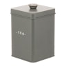Artisan Street Tea Storage Canister - Grey