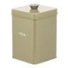 Artisan Street Tea Storage Canister - Green