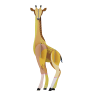 Studio ROOF Wild Animals Paper Wall Art - Giraffe 