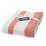 Humble & Mash Orange Striped Tablecloth - 12-Seater 