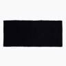 Thread Office Lux Velvet Plaited Bath Mat, 60cm x 140cm - Black