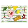 Tavola Biodegradable Paper Placemats, Pack of 25 - Green