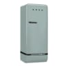 Smeg Porsche x Smeg Retro Style Full Refrigerator, 270L - Sage Green