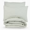 Thread Office Striped Seersucker Duvet Cover Set - Super King 
