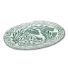 Mervyn Gers Fynbos Oval Platter, 39cm - Dark Green