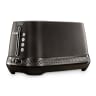 DeLonghi Diadema Long Slot 2-Slice Toaster, 1500W - Black