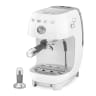 Smeg Manual Espresso Coffee Machine with Cold Brew - White