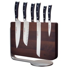 Wusthof Classic Ikon 6 Piece Magnetic Knife Block Set