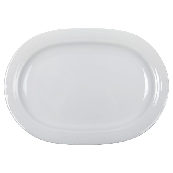 Noritake Arctic White Oval Platter, 35cm