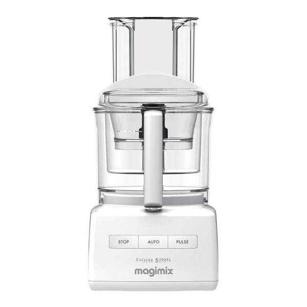 Magimix Compact 1100W Food Processor, 5200XL, White