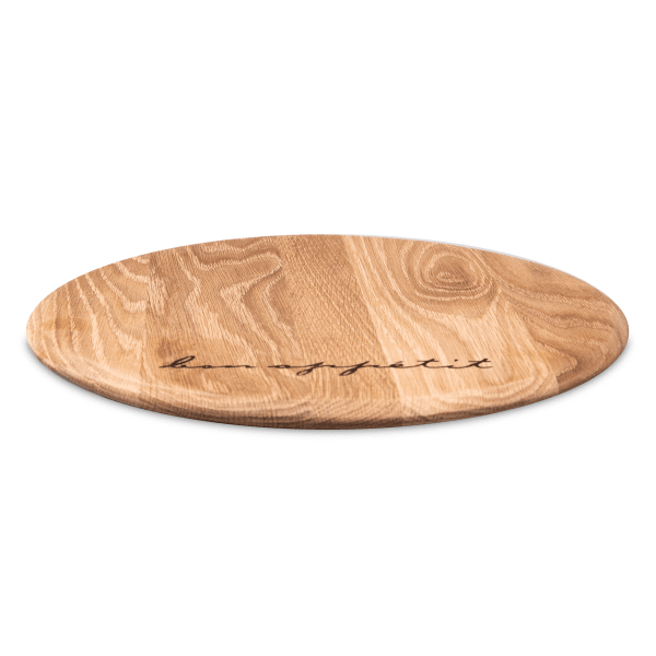 Laid Back Company Round Placemat Serving Plate with Heart Yuppiechef