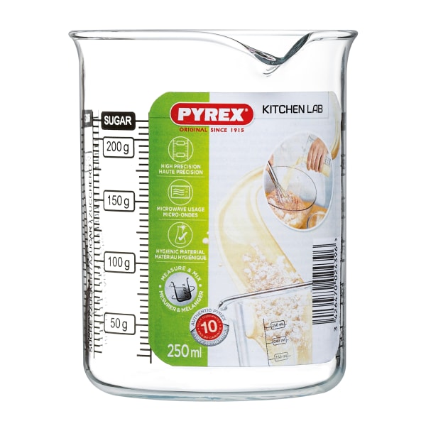 Pyrex Kitchen Lab Beaker with Measurements 750ml Yuppiechef