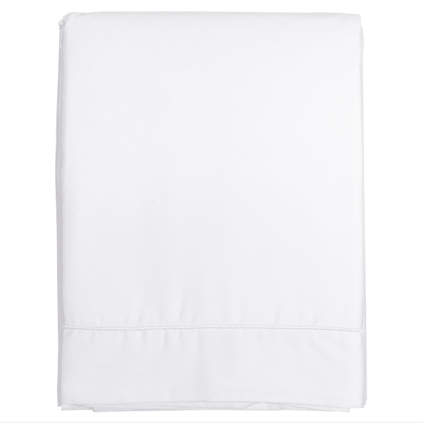 Linen Drawer White Egyptian Cotton Duvet Cover, 400 Thread Count, Queen