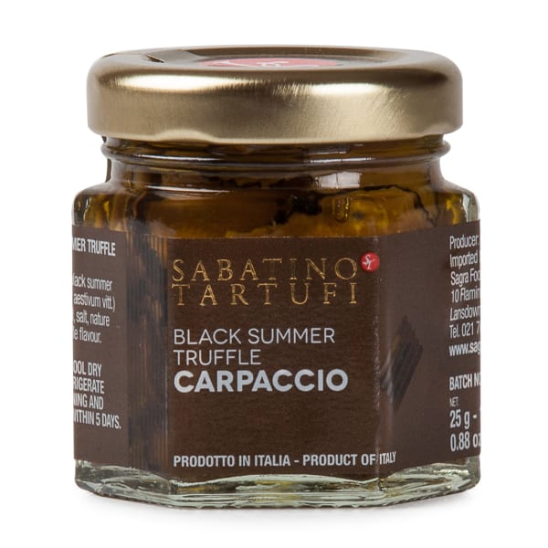Sabatino Black Summer Truffle Carpaccio, 25g, 25g