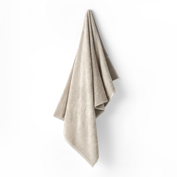 Linen House Reed Guest Hand Towel, 550gsm, Stone