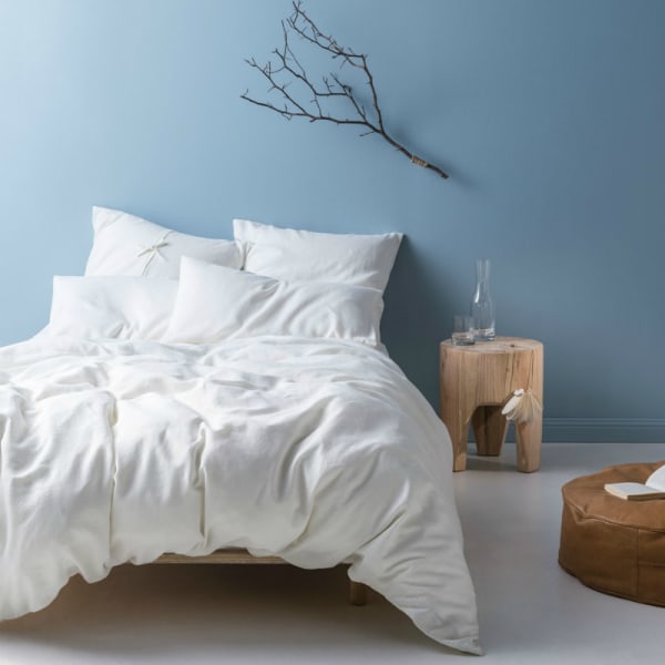 Linen House Nimes White Duvet Cover Set Yuppiechef