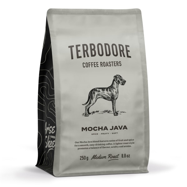 Terbodore Mocha Java Filter Ground Coffee, 250g, Filter