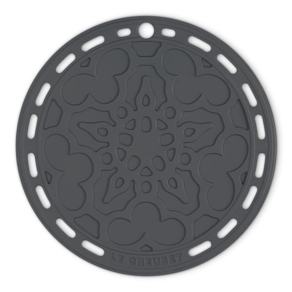 Le Creuset Silicone French Trivet, 20cm, Flint
