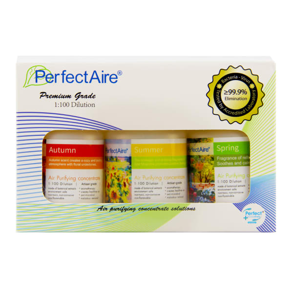 PerfectAire Microbeshield Air Purifier Concentrates, Pack of 3, Sea Pack