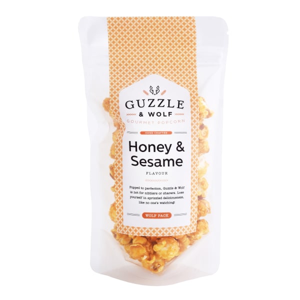Guzzle & Wolf Honey & Sesame Gourmet Popcorn