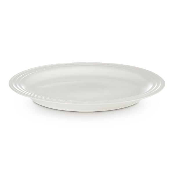 Le Creuset Vancouver Collection Dinner Plate, 27cm, White