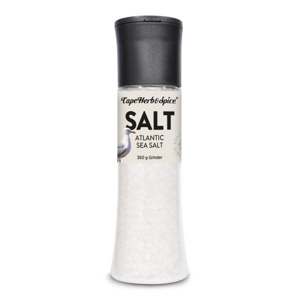 Cape Herb & Spice Tall Grinder, Sea Salt, 360g