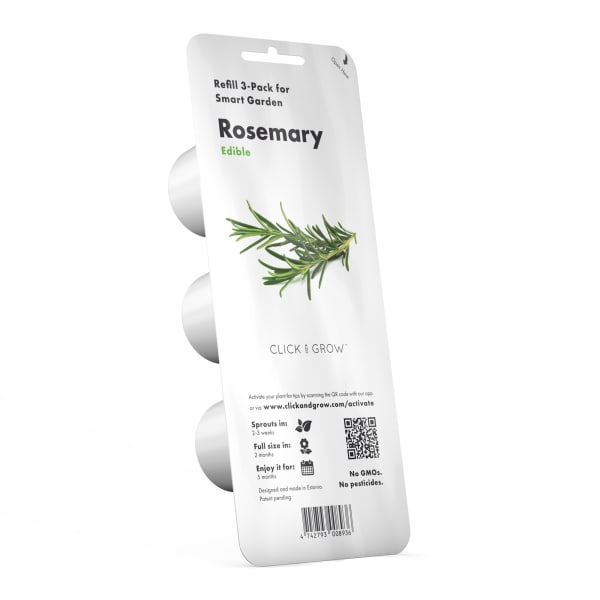 Click & Grow Rosemary Seed Pod Refill for Smart Garden, Pack of 3