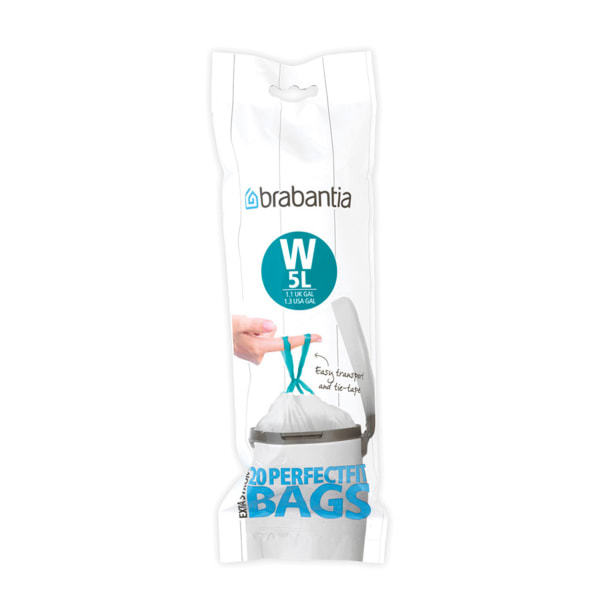 Brabantia Bin Liner for New Icon Bin, 5L
