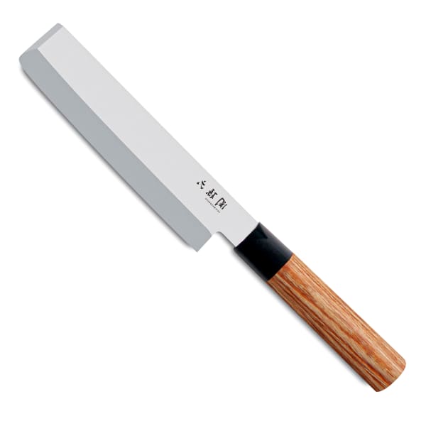 KAI Shun Seki Magoroku Pakka Wood Nakiri Knife, 16.5cm