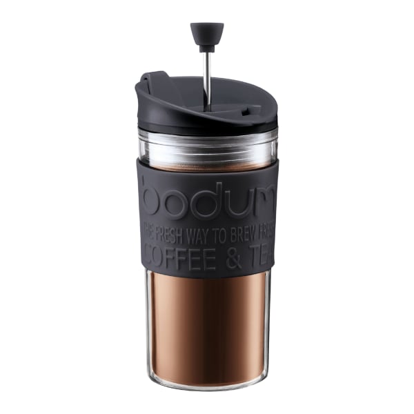 Coffee plunger travel mug sale